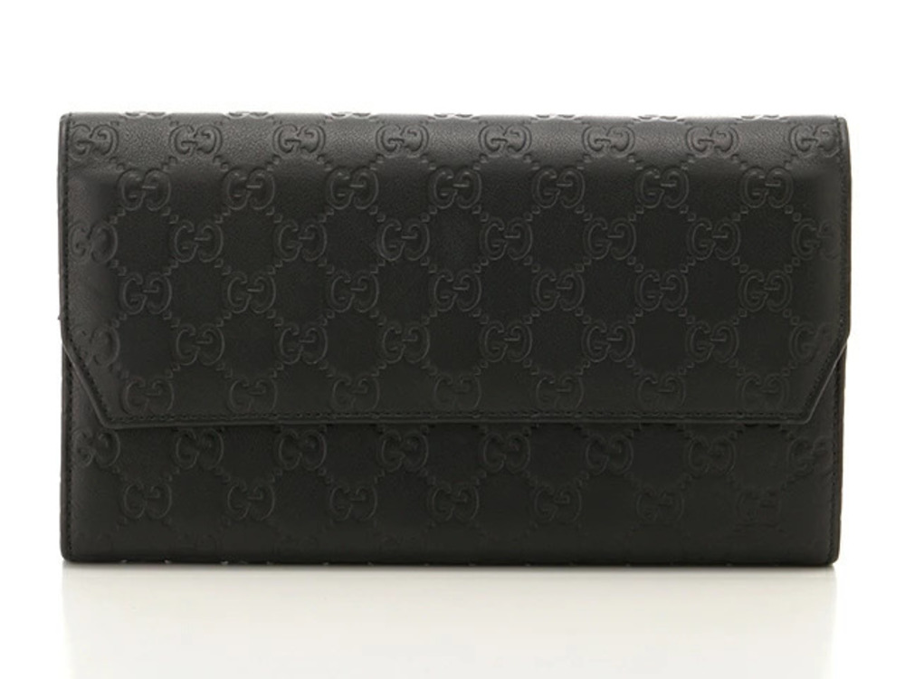 Gucci Bag Shoulder Travel Case Gucci Guccissima Black